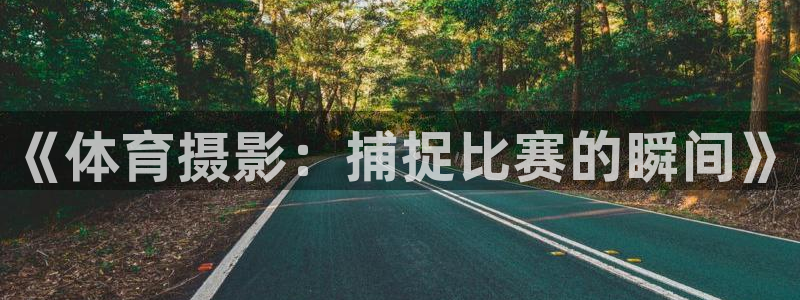 米兰体育官方正版app娱乐是那个系列的台子：《体育摄影：捕捉