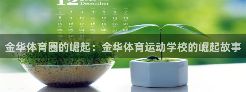 米兰体育官方正版app科技：金华体育圈的崛起：金华体育运动学